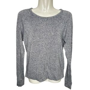 Community Heather Grey Long Sleeve Top Small